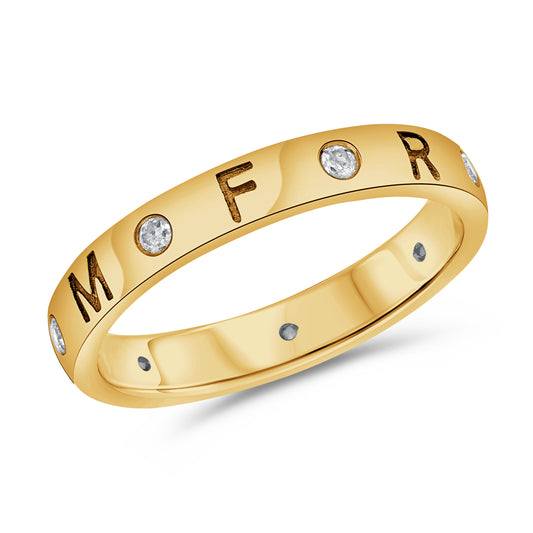Gold freedom disengagement Ring from the wandering jewel