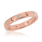 rose gold 7 diamond ring that says pillbox from the wandering jewels disengagement collection