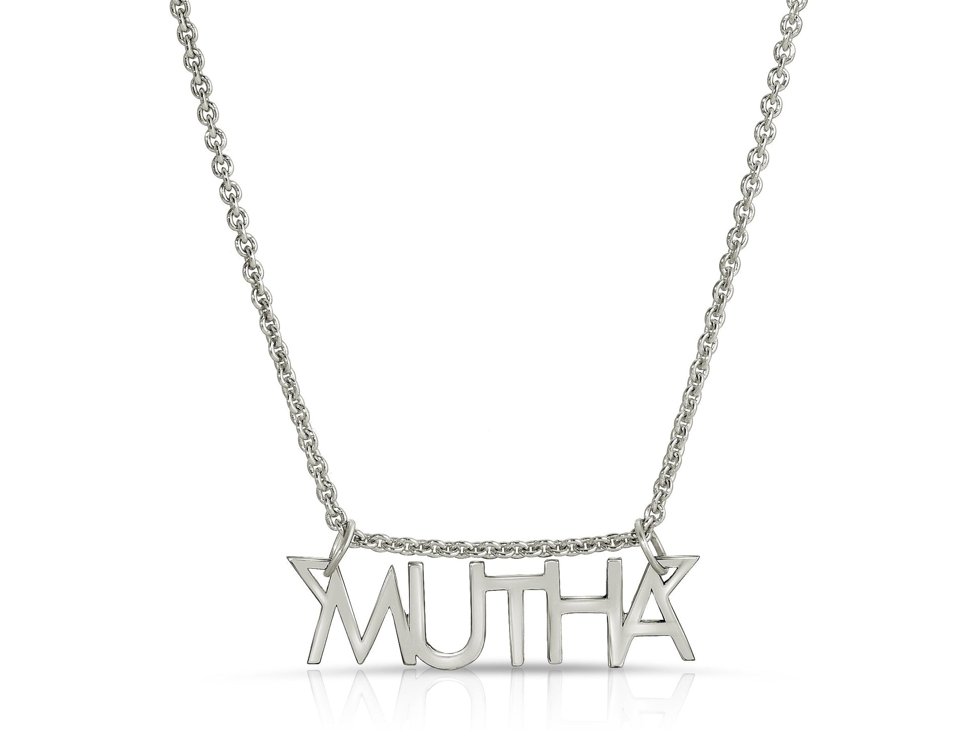 Mutha necklace in white gold