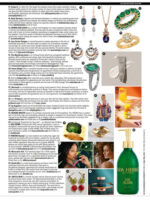 GQ magazine featuring the gold septagon disengagement ring from the wandering jewel