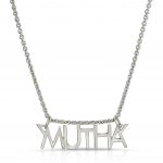 Mutha necklace in white gold from the wandering jewel