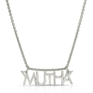 Mutha necklace in white gold from the wandering jewel