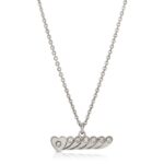 18k solid gold 7 diamond 7 heart pendant necklace from the wandering jewel