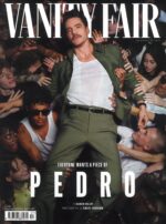Vanity Fair Magazine Featuring Pedro Pascal being crowd surfed through a bunch of people and jewelry from The Wandering Jewel Jewelry Store